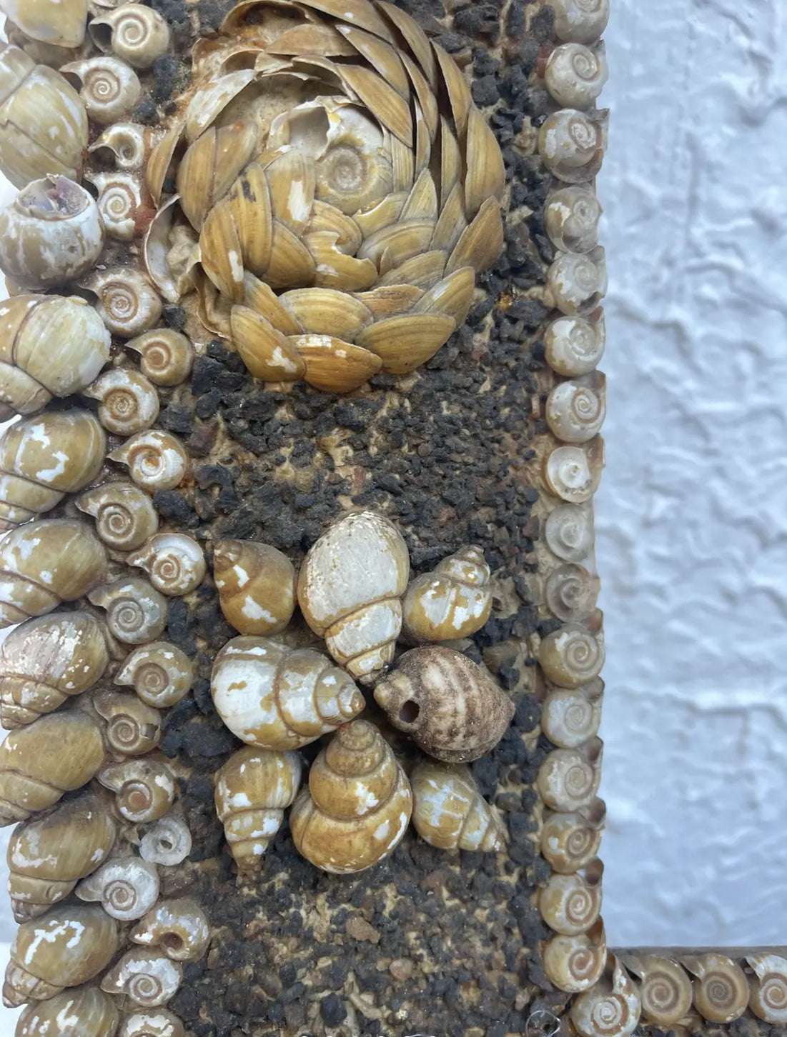 1960s Shellwork Frame