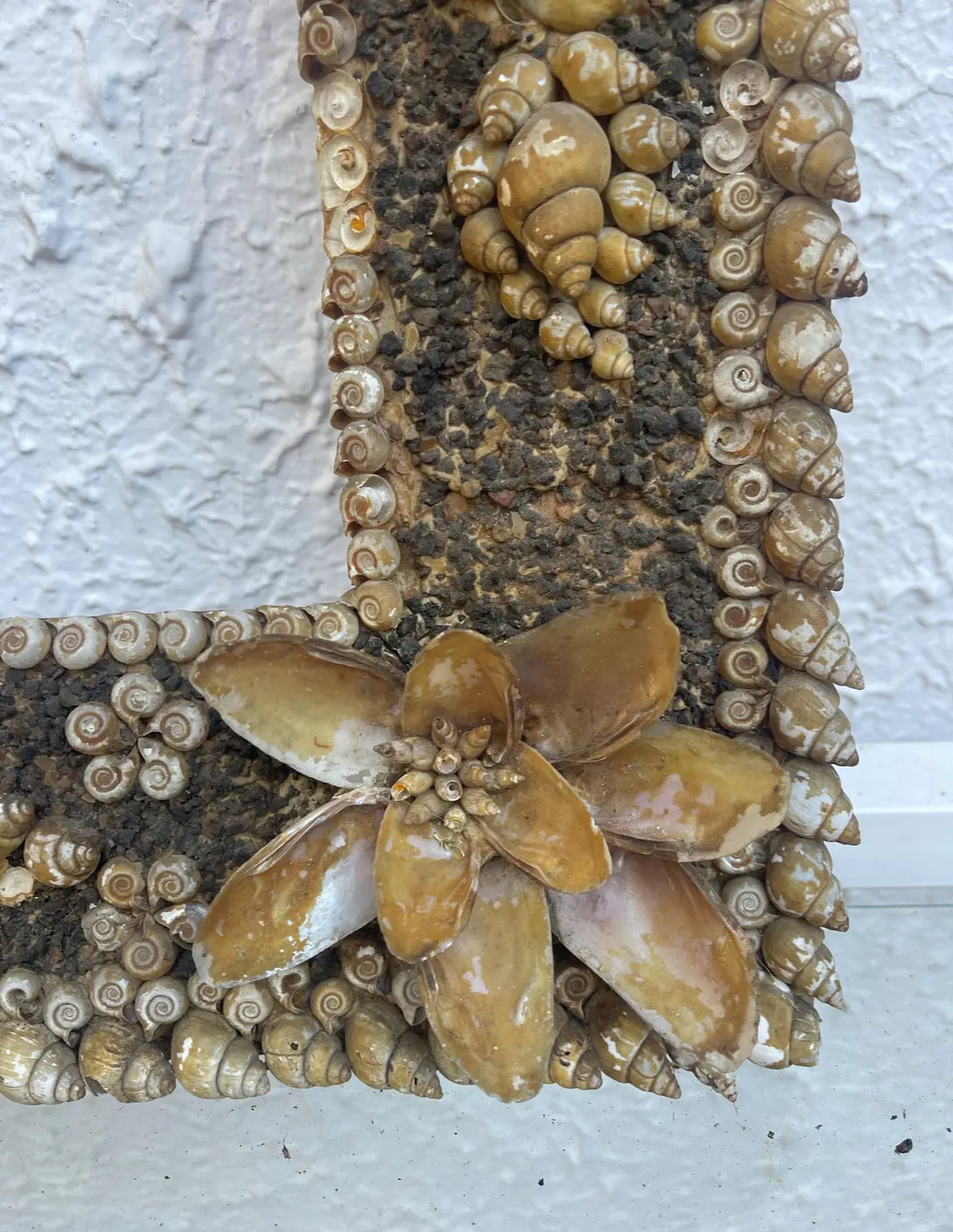 1960s Shellwork Frame