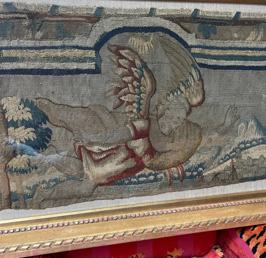 16th Century Tapestry Fragment of an Angel