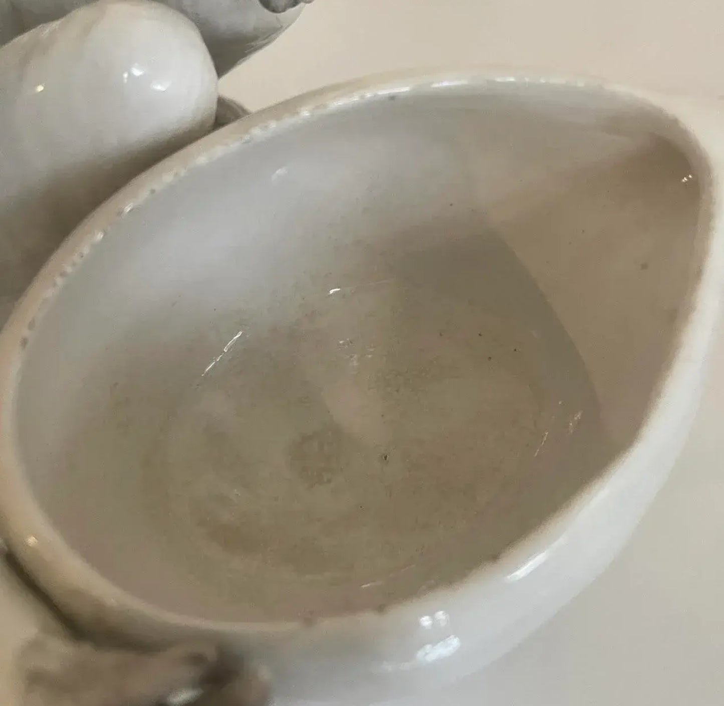 Vintage Glazed Ceramic Monkey Bowl/Platter