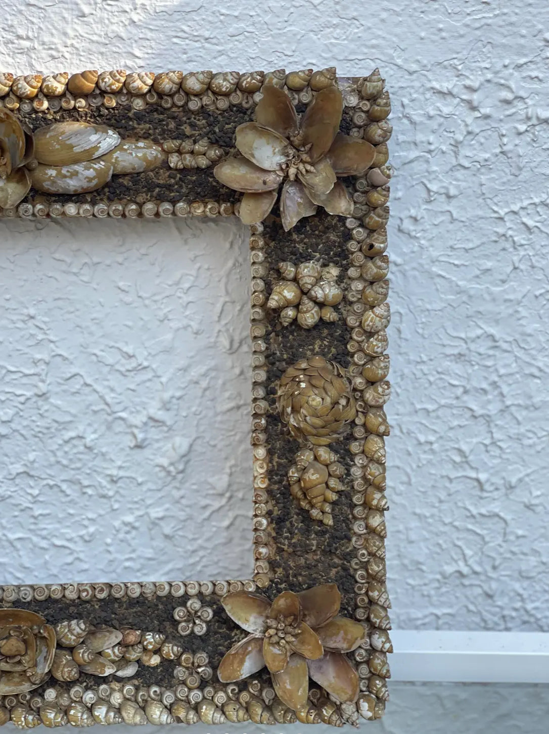1960s Shellwork Frame