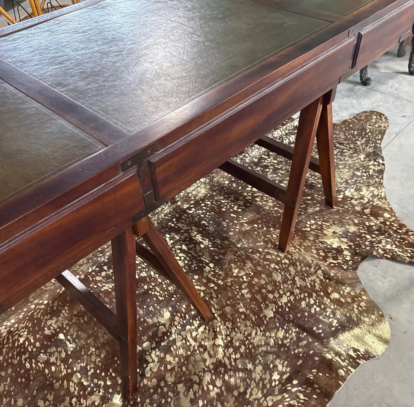 A 1970s Vintage Campaign Desk