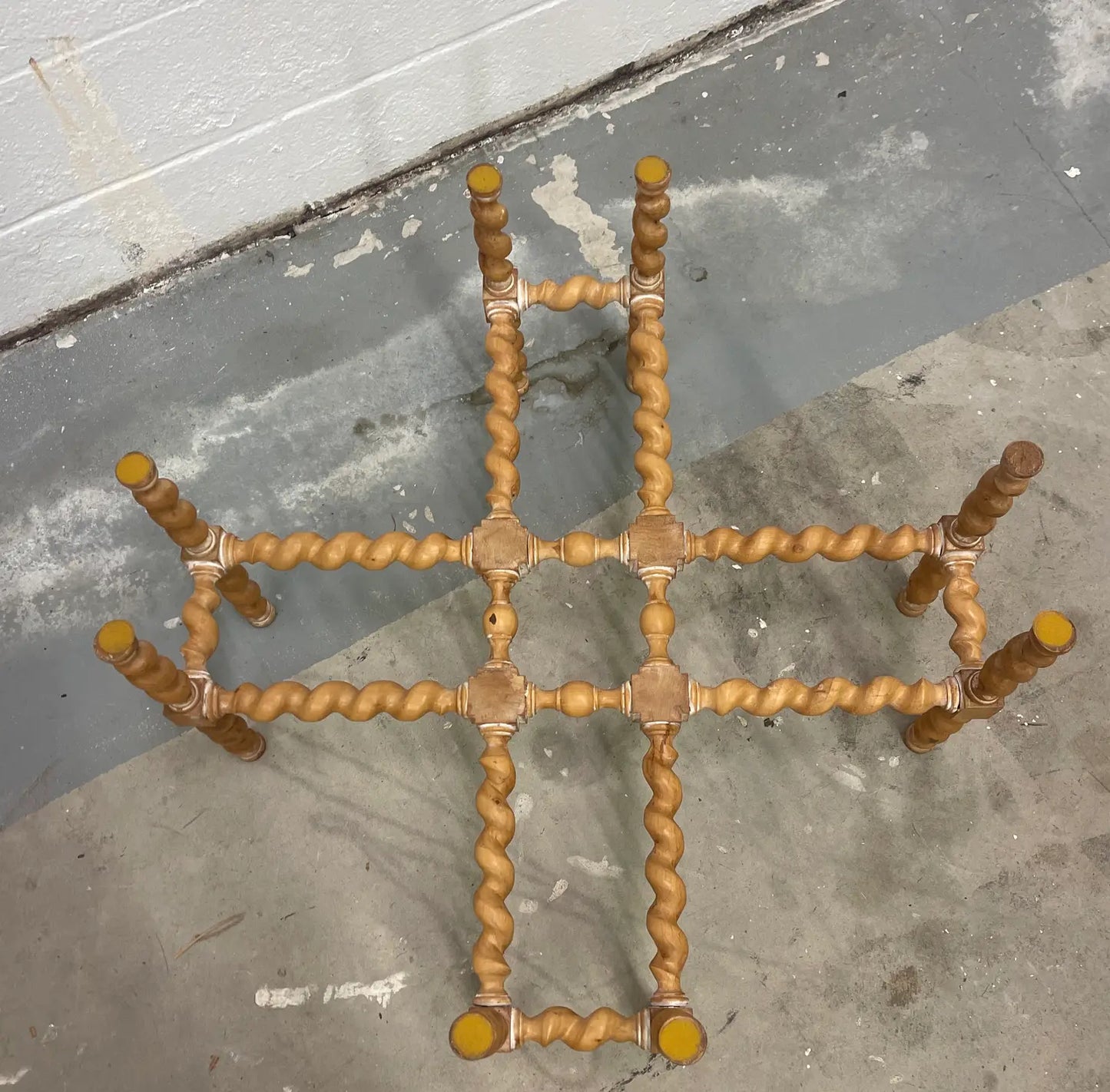 1970s Baker Barley Twist Type Coffee Table