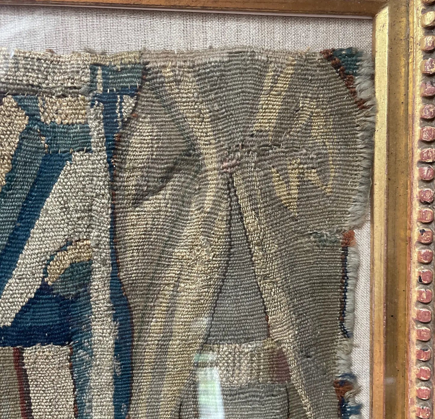 16th Century Tapestry Fragment of an Angel