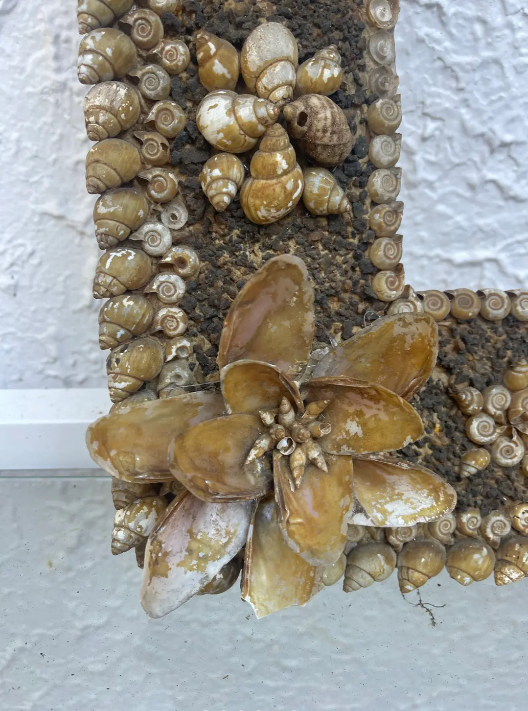 1960s Shellwork Frame