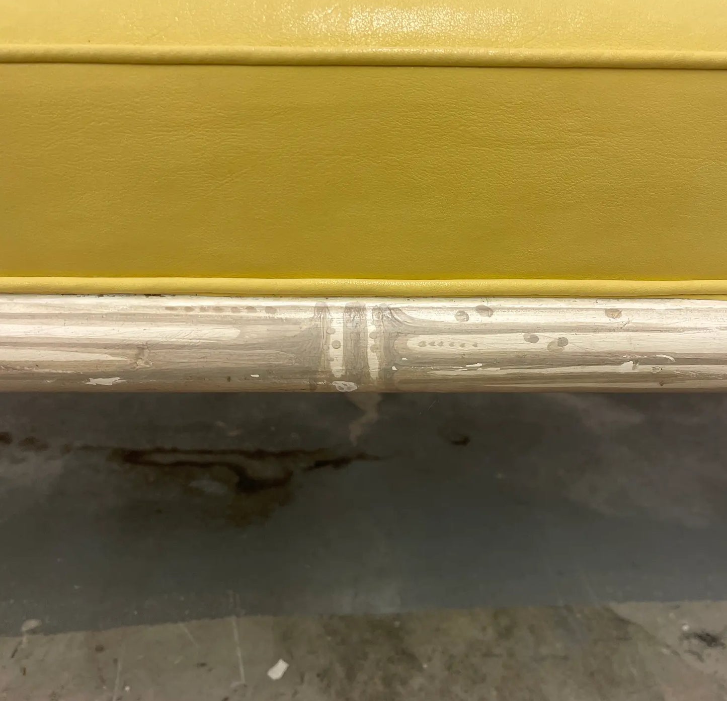 1970's Painted Hollywood Regency Bench