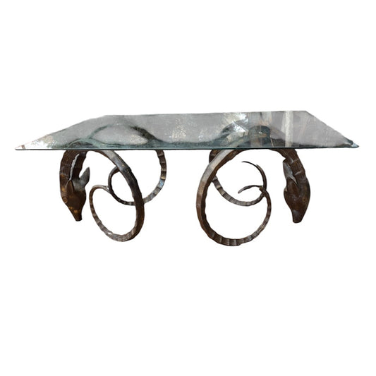 1970s Ibex / Rams Head Dining Table