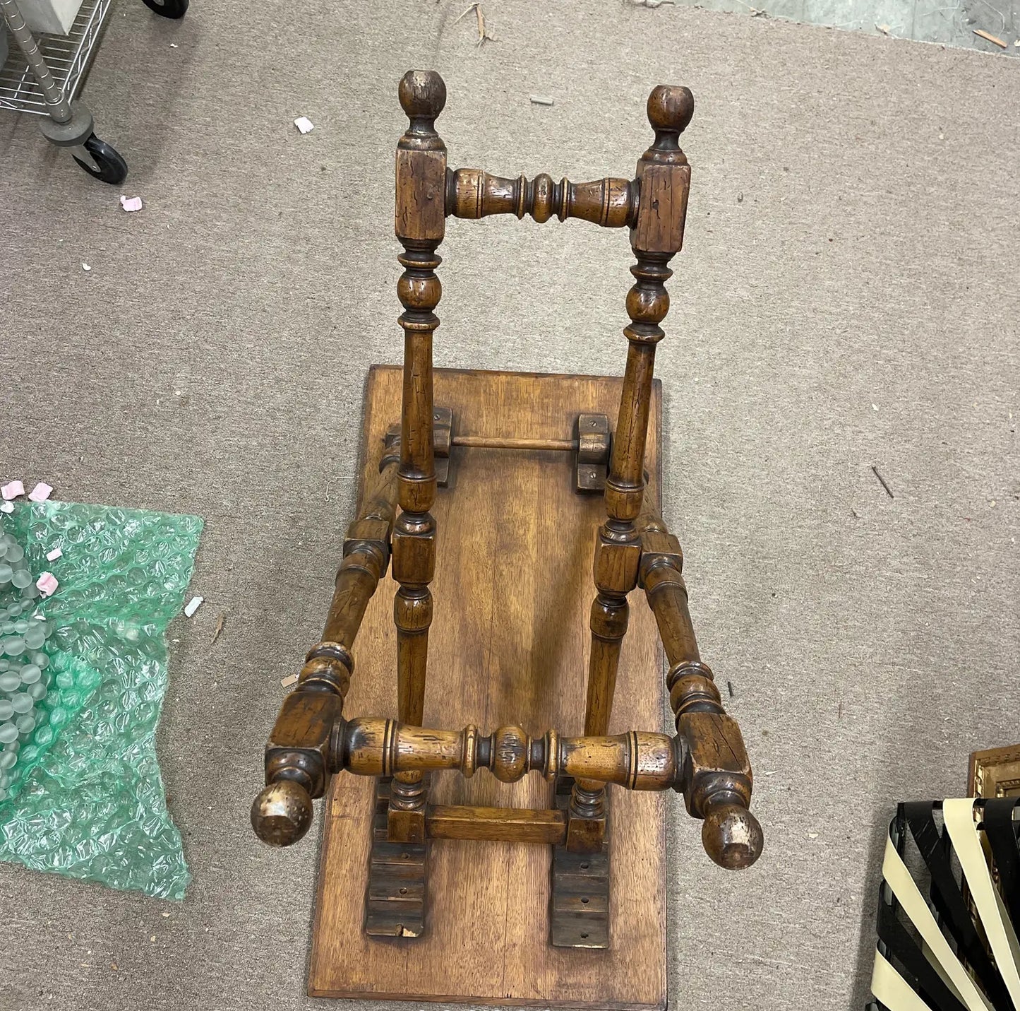 19th Century Adjustable Folding Table