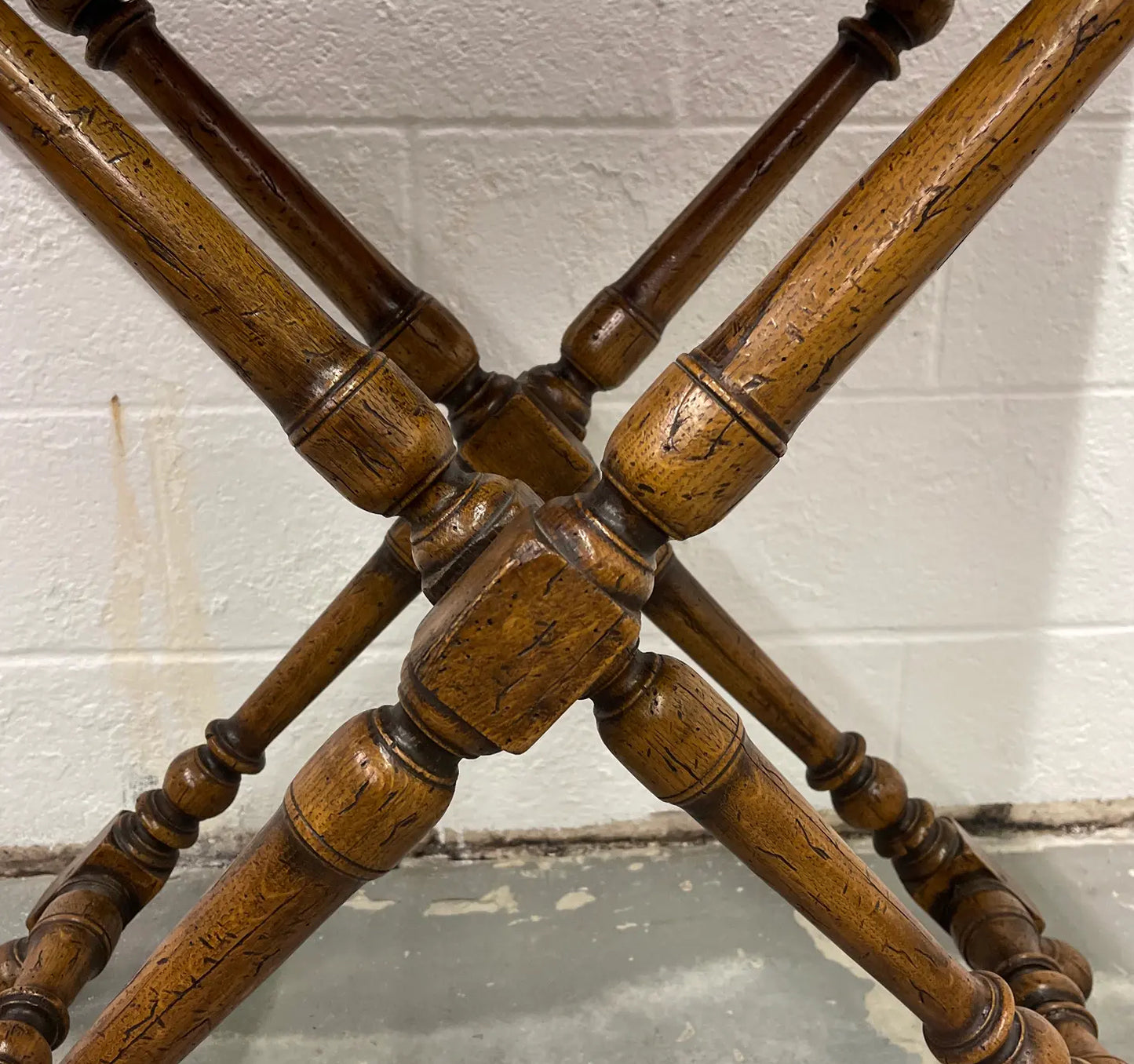 19th Century Adjustable Folding Table