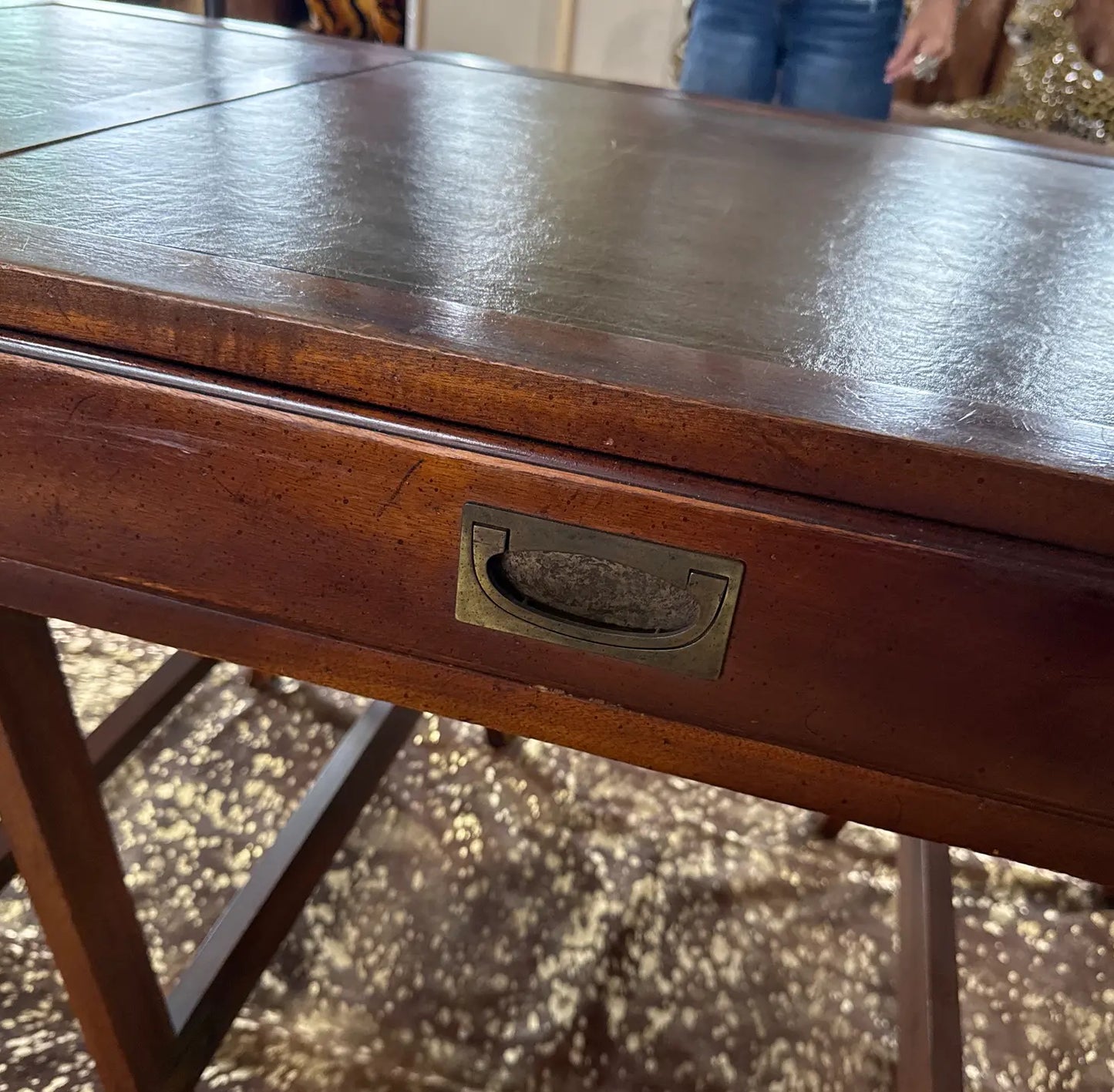 A 1970s Vintage Campaign Desk