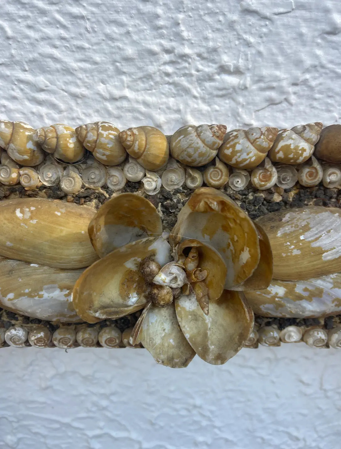 1960s Shellwork Frame