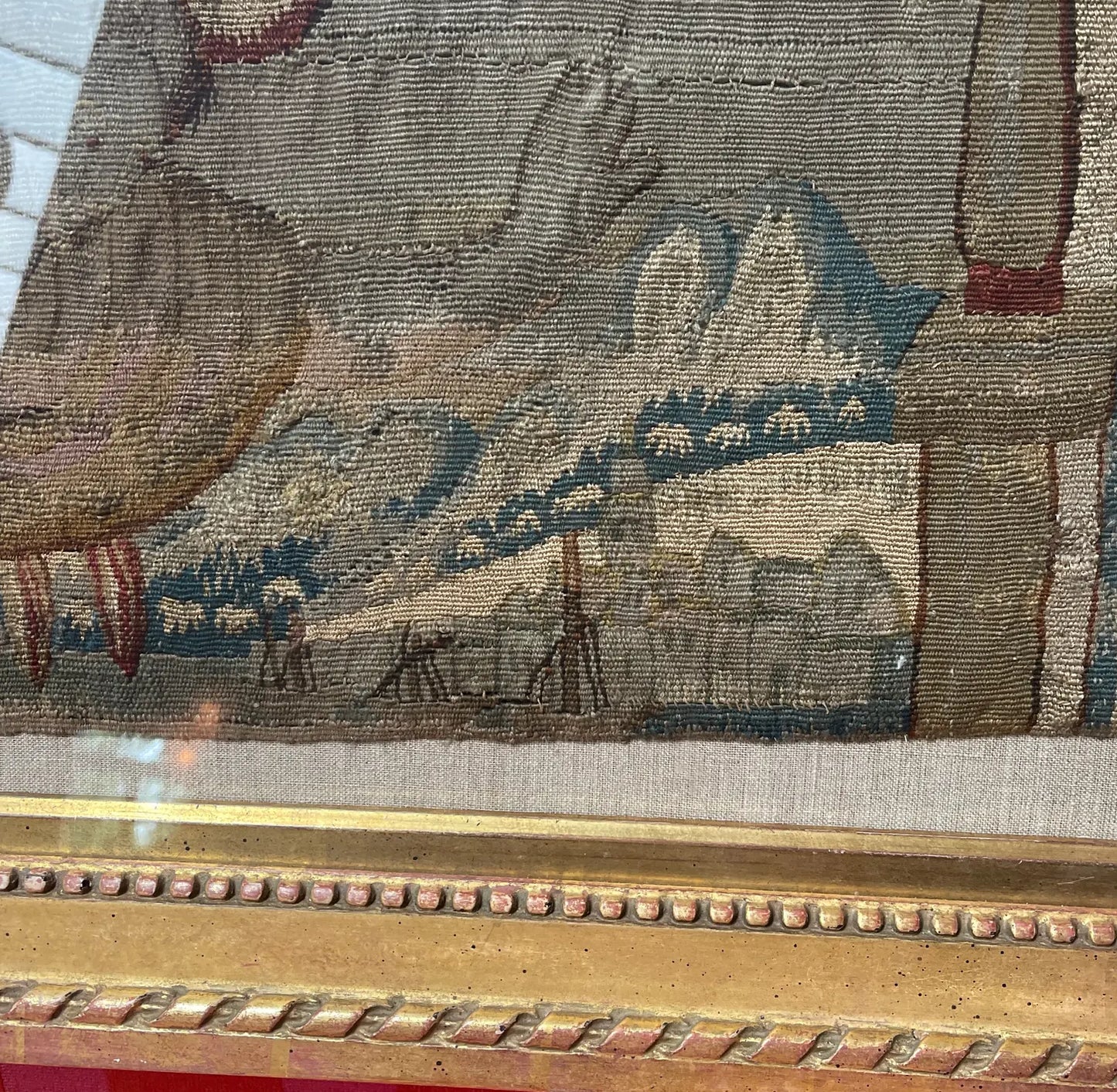 16th Century Tapestry Fragment of an Angel