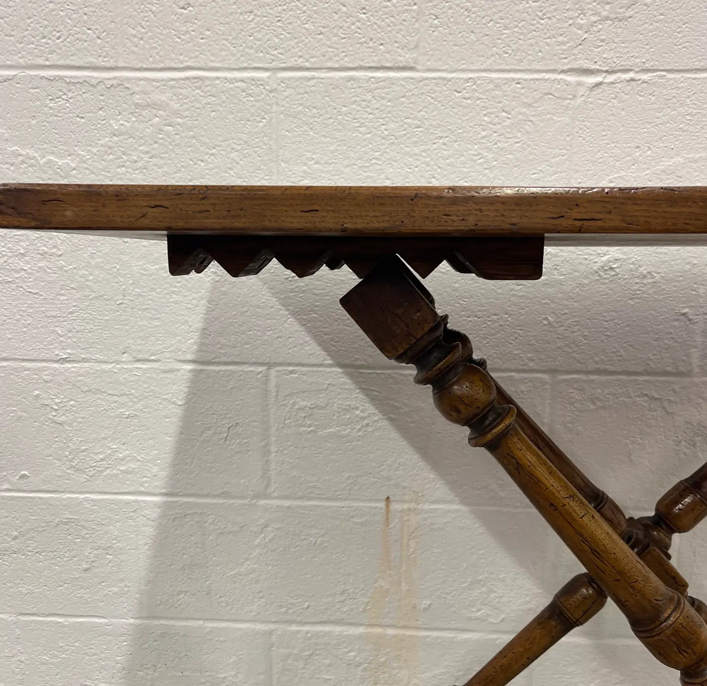 19th Century Adjustable Folding Table