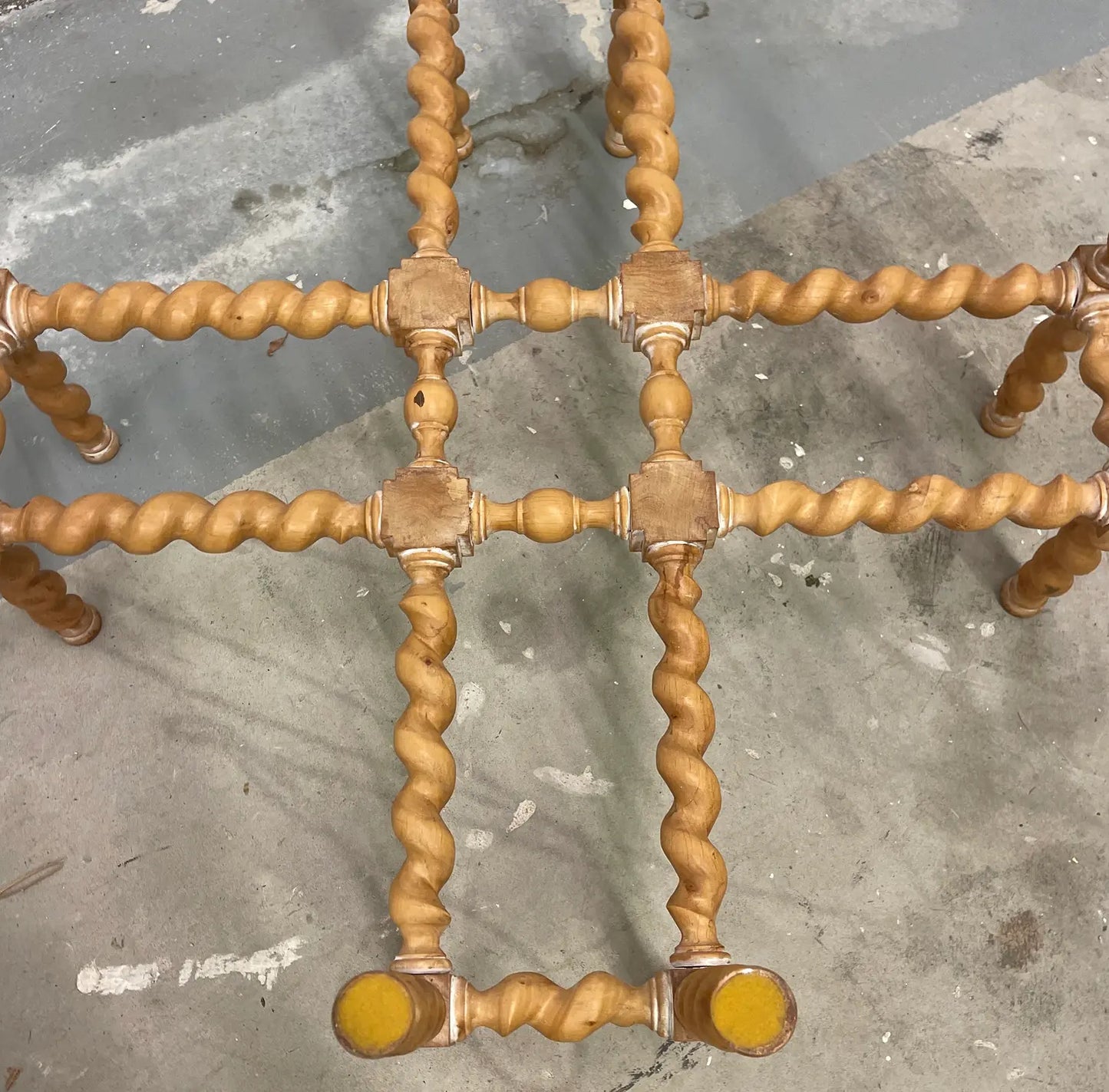 1970s Baker Barley Twist Type Coffee Table