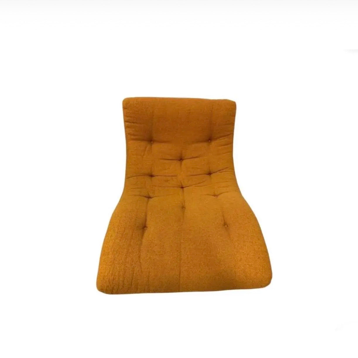 1960s Adrian Pearsall for Craft Associates Wave Rocking Chaise Lounge in Walnut