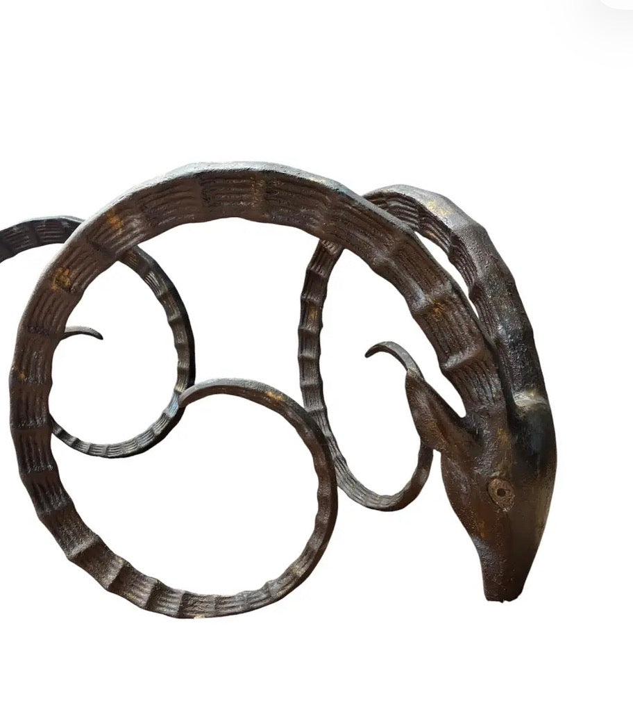 1970s Ibex / Rams Head Dining Table