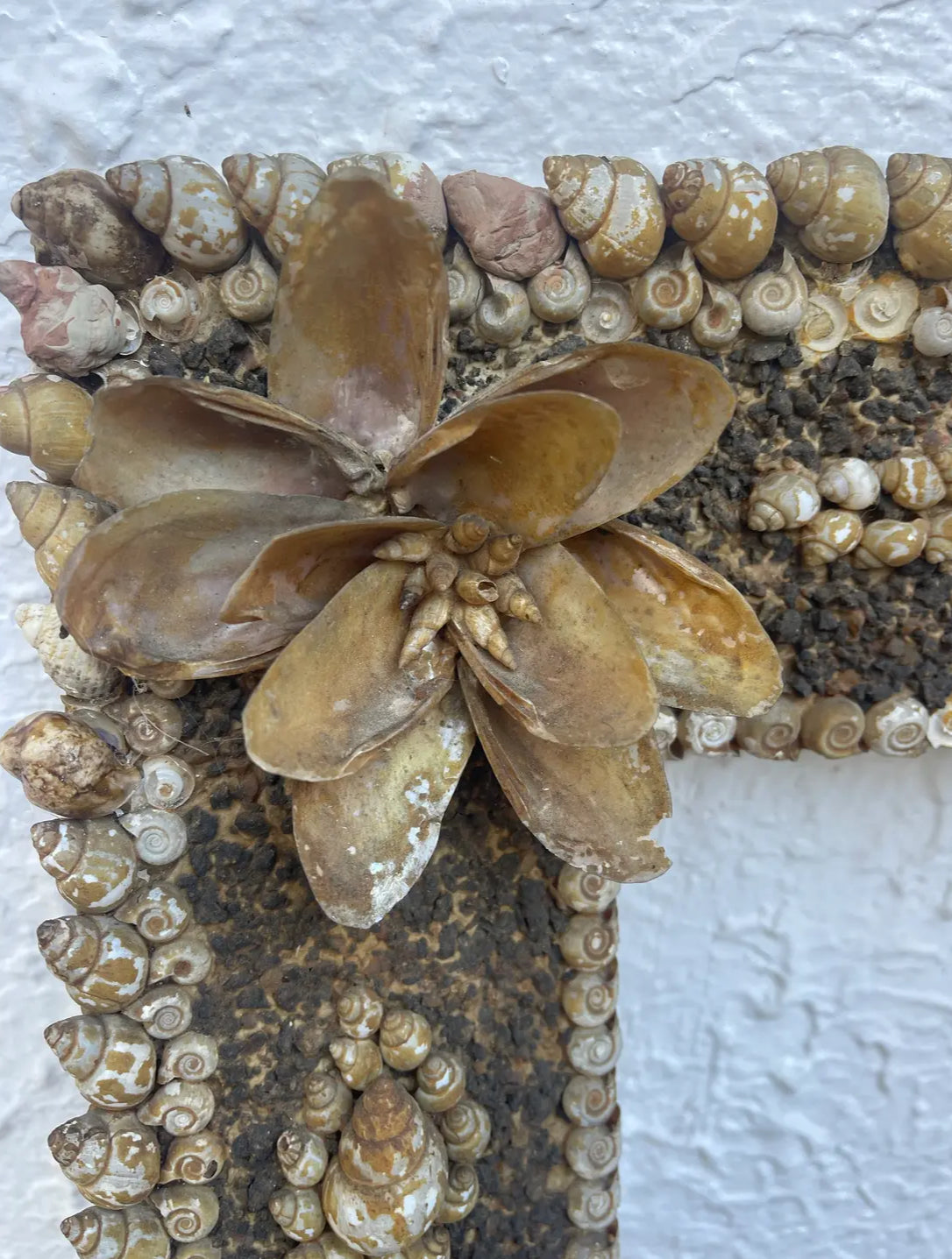 1960s Shellwork Frame