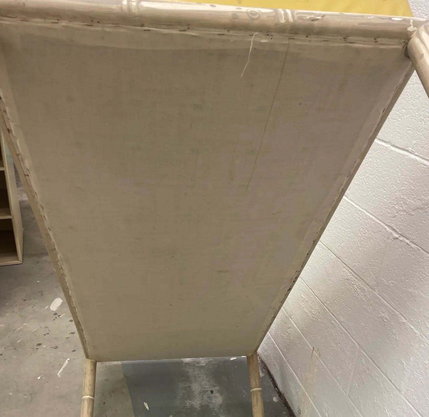 1970's Painted Hollywood Regency Bench
